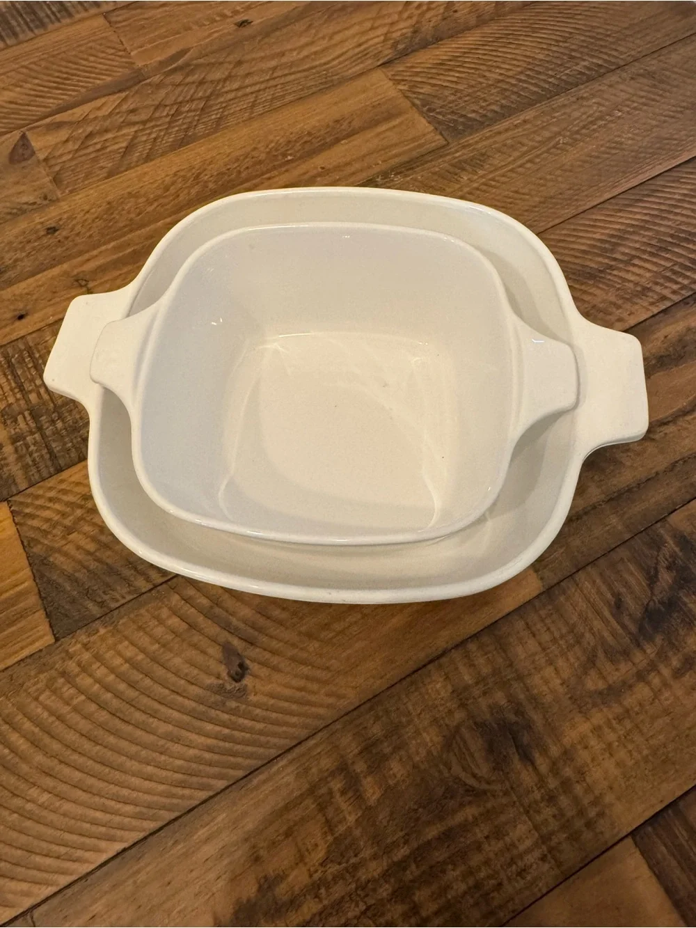 Vintage Corning Ware Cornflower Blue Nesting Casserole Set